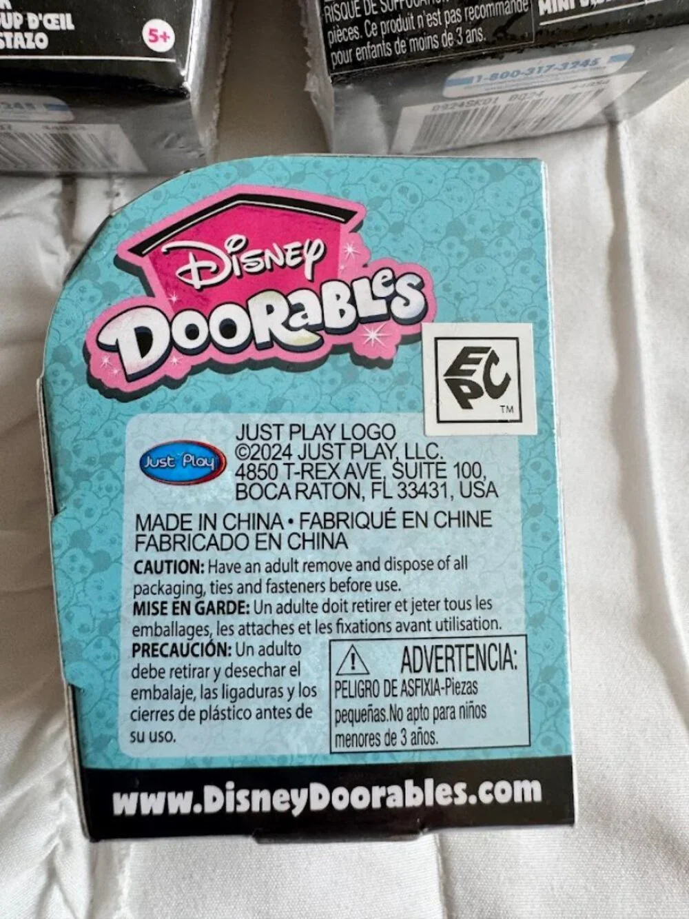 (Lot Of 3) Disney Doorables Pixel Perfect Mini Peek Figures (Factory Sealed)